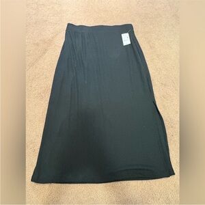 NWT Ardene Classic Black Pencil Skirt size xl